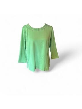 Alfred Dunner green top size S